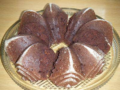 Csokoládé muffin kefirrel és teljes kiőrlésű liszttel