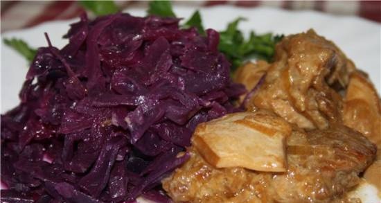 Czech red cabbage