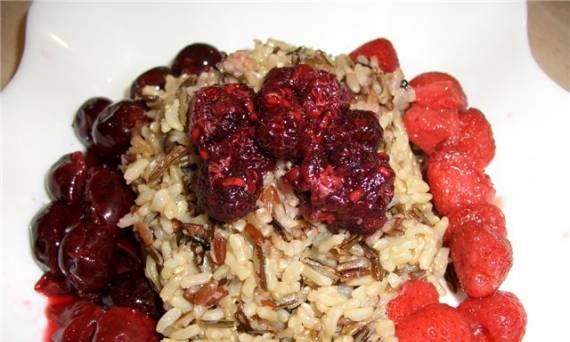 Arroz de frutas