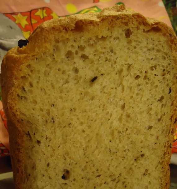 Pane di grano e grano intero 50:50 con olive alla greca