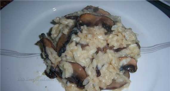 Risotto in una macchina per il pane.