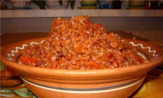 Alforfón con verduras "Krasnaya Gorka"