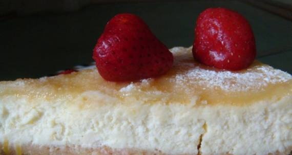 Cheesecake al limone