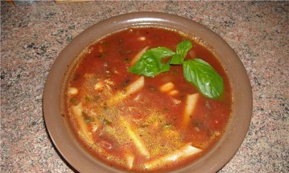 Sopa de tomàquet italiana