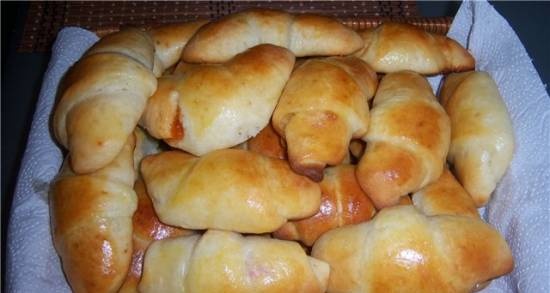 Kwarkrolletjes met jam