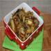 Fried wild mushrooms