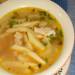 Chicken soup with pasta