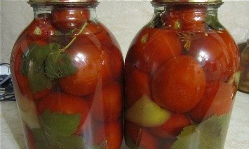 Tomates con ácido cítrico