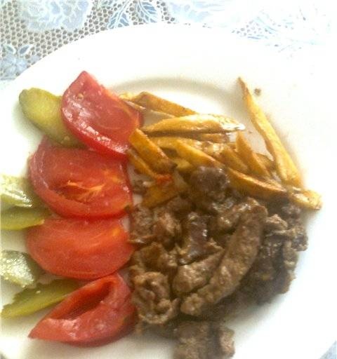 Beef stroganoff