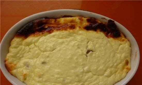 Curd casserole (simple)