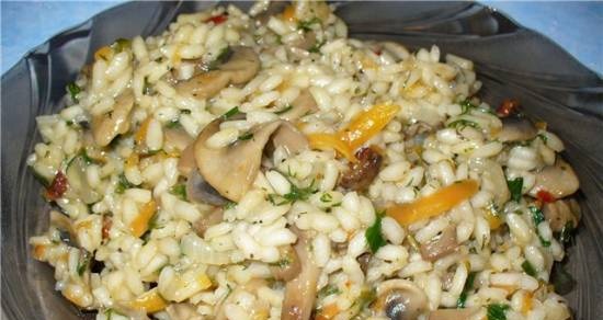 Risotto ai funghi