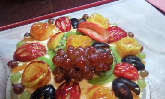 Pastel de frutas