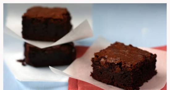 Quindici Brownies al cioccolato