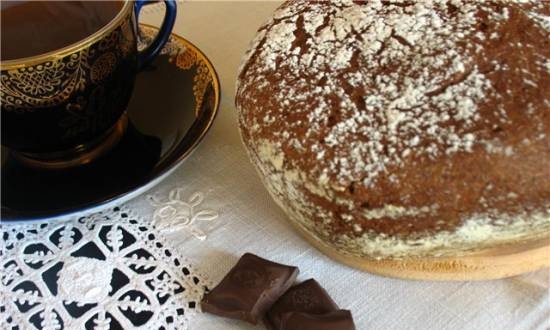 Pane di segale al cioccolato "Tartufo"