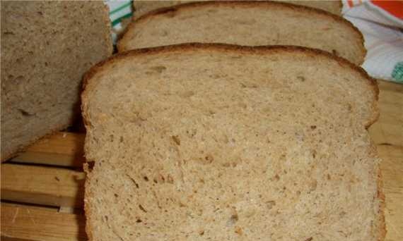 Pane integrale di grano saraceno