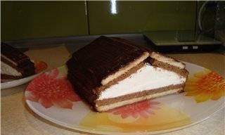 Cake-dessert "House"