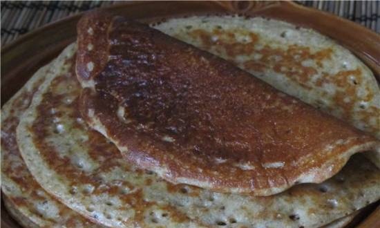 Borodino pancakes