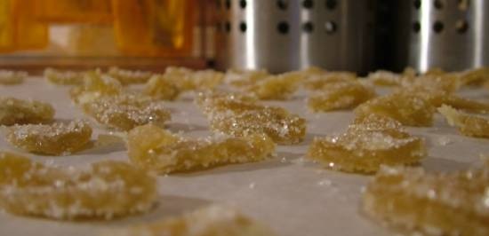 Candied ginger