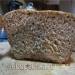 Rye-wheat yeast bread without sourness with garlic in the oven