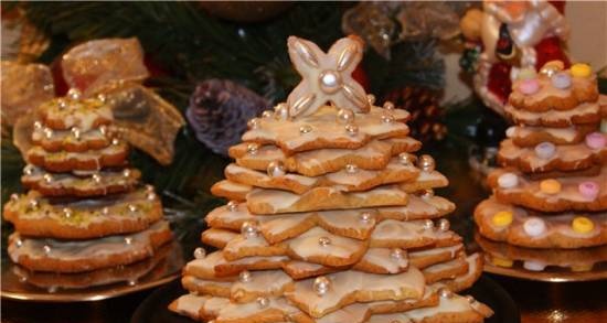 Gingerbread christmas trees