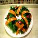 Christmas wreath salad