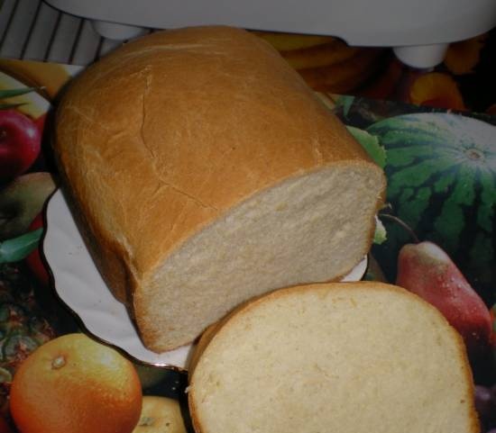 Panasonic SD-2501. Pan de leche