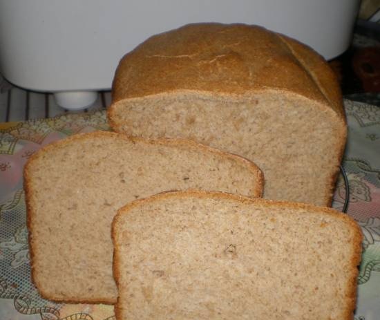 Panasonic SD-2501. Wheat-rye bread.