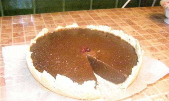 Chocolate tart