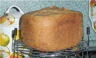 Pan de trigo y centeno con harina integral y semillas de alcaravea