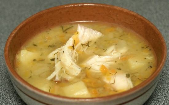 Sopa de guisantes con pechuga ahumada (Cuco 1054)