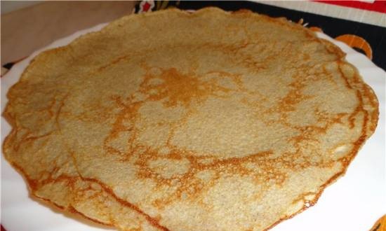 Rye pancakes