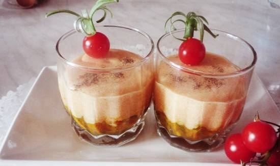 Tomatenpannacotta