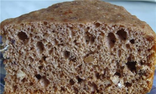 Gingerbread bread in a Panasonic multicooker