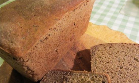 Rye-wheat bread, whole grain Practically Orlovsky