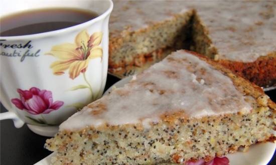 Pastel de limón con llovizna de Jamie Oliver