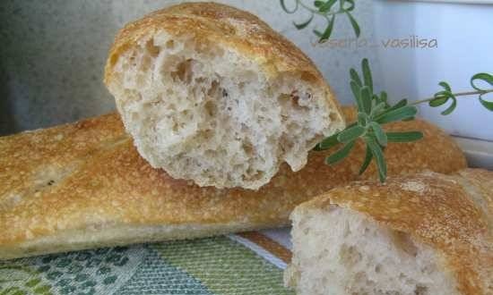 Baguette de sourdough de R. Bertine