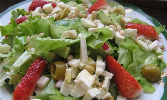 Avocado and Strawberry Salad