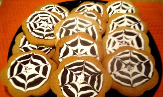 Spiderweb Cookies