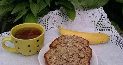 Muffin de plátano y nueces