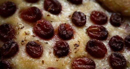 Schiacciata con l'uva / Schiacciata con l'uva (forno)