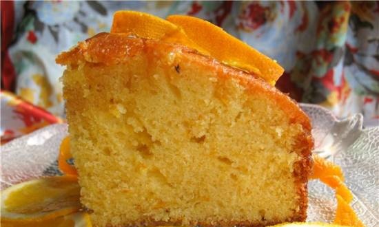 Pastel de Maíz Naranja