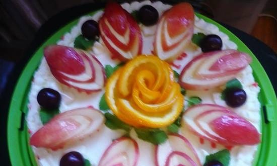 Torta per le vacanze estive