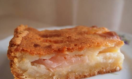 Pastel de manzana delicado