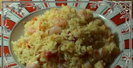 Pilaf con gamberetti (Kromax MC-31)