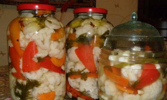 Pickled cauliflower