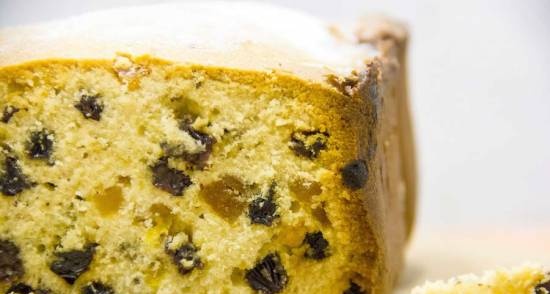 English cupcake in a bread maker