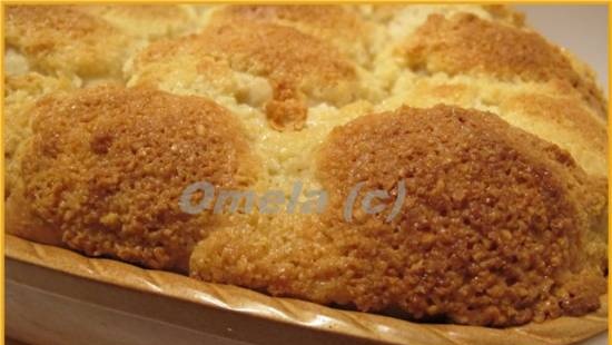 Bollos con corteza de almendras