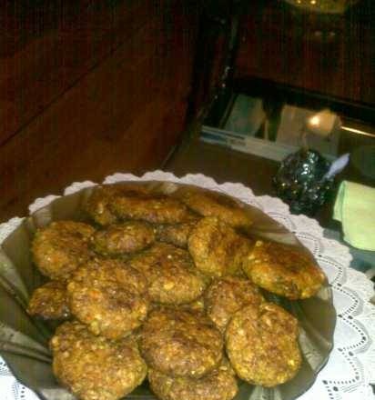 Galletas de centeno con zanahorias