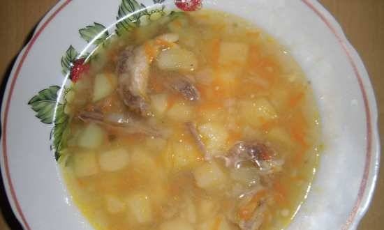 Sopa de carbassa (olla a pressió marca 6050)