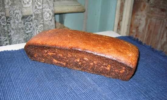 Pane con crema pasticcera di segale